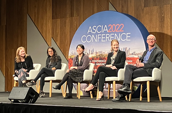 Project results from AIFA grant recipients (awarded in 2021) were presented at the ASCIA 2022 conference in Melbourne in September