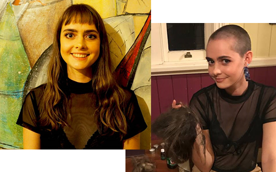 Josephine Riek Shave For A Cure Josephine Riek Shave For A Cure