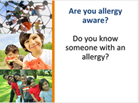 are you allergy aware