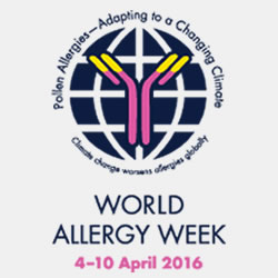 World Allergy Week April 4-10th, 2016